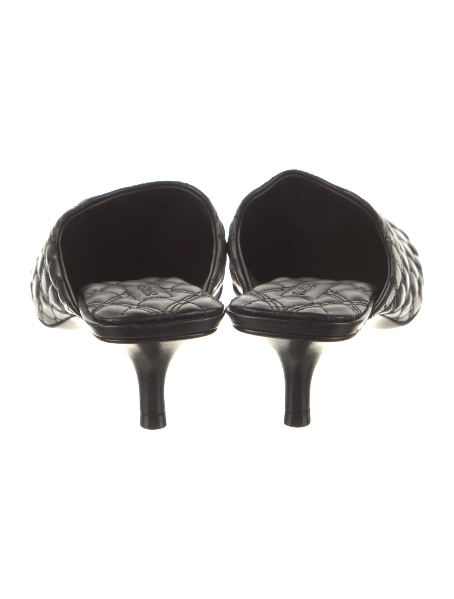 Burberry Leather Mules